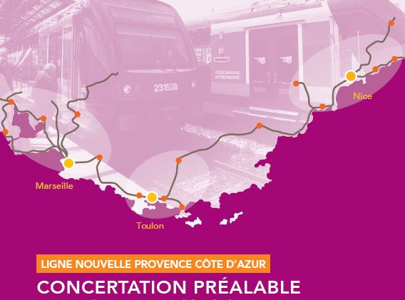 Projet de gare RER Toulonnais terminus ouest à St CYR