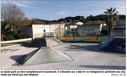 Réfection et extension du Skate Park